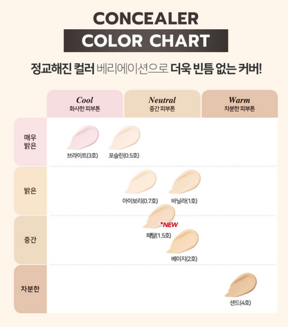 Made in Korea: 🏆LUNA | Long-Lasting Tip Concealer (B3449)