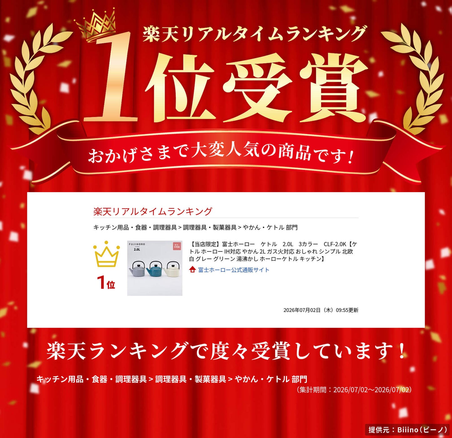 泰國製-Fujihoro代購-2L北歐簡約雙色琺瑯水壺CLF20K三色可選白色灰色綠色-單件裝-日本進口Fujihoro富士琺瑯2L琺瑯水壺やかん玻璃質塗層不釋放金屬味導熱快速均勻瓦斯爐IH電磁爐通用-改善水質金屬味水壺生鏽及水垢難洗-日系質感廚房用品照