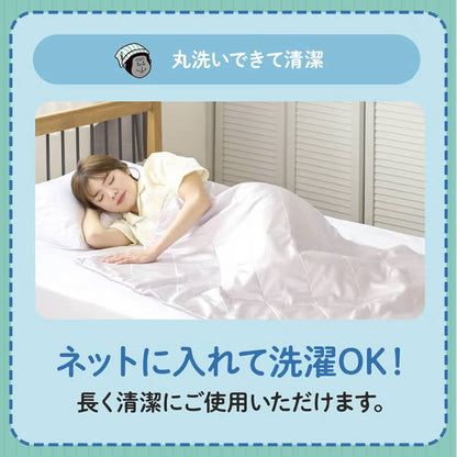日本品牌：Donki 大猩猩之握 夏季涼感冷氣被｜冷感舒眠薄被 100×140cm(B3634)