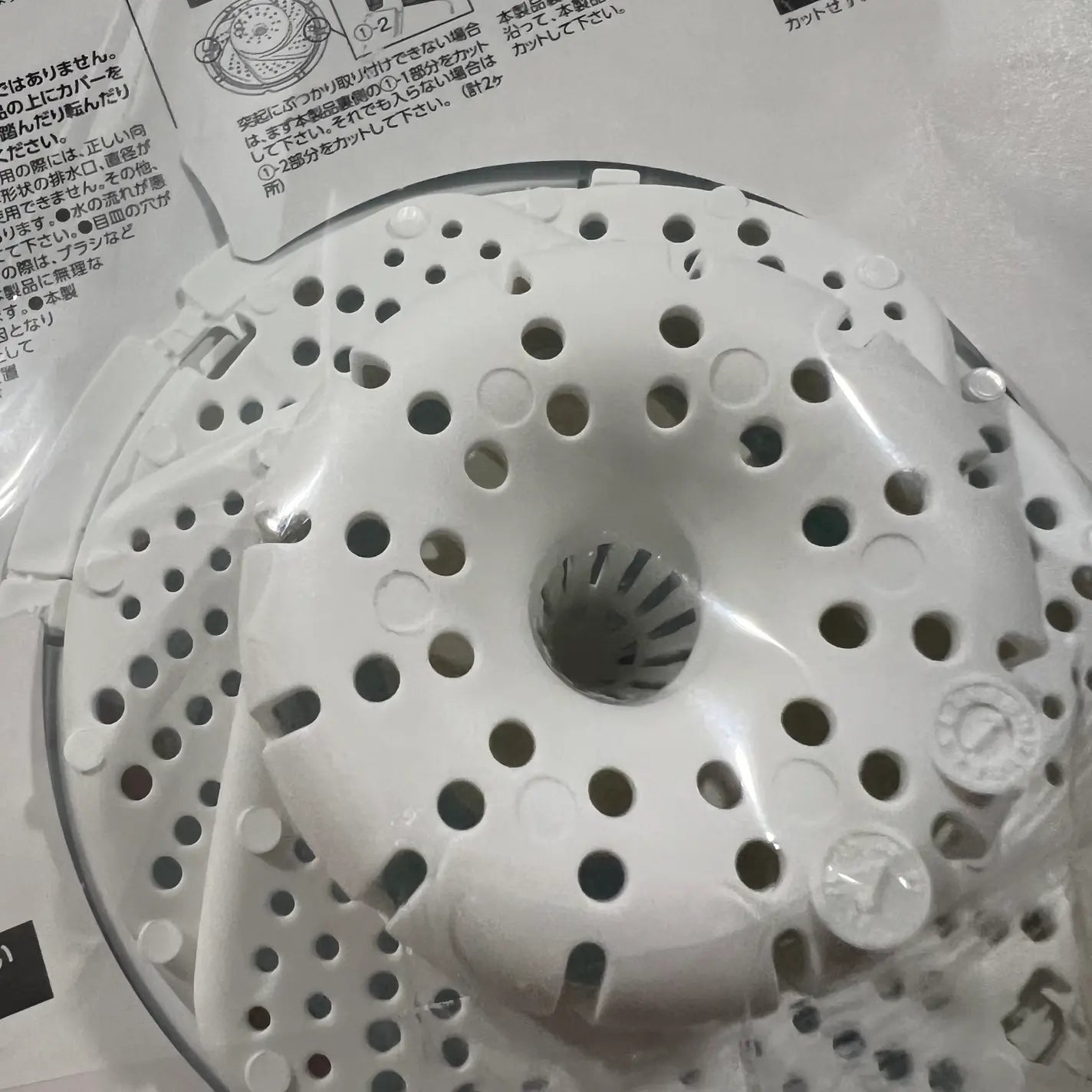 JP DAISO-20 抗菌髮絲旋渦集髮器（浴室排水口用）(B3119)