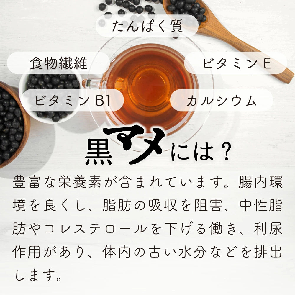 Made in Japan: Kanpo-ya | Roasted Black Bean Tea (Lactic Acid Bacteria Formula) 100 bags (B3503)
