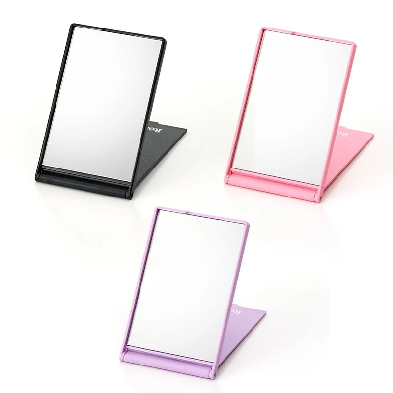 【Direct from Japan】ROSY ROSA 1:1 High Fidelity Undistorted Square Mirror Approx. 8.5cm x 5.4cm (B3692)