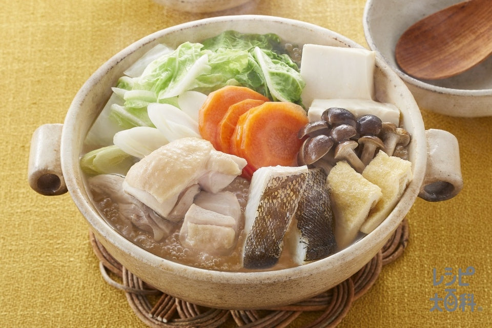  日本製-味之素代購-鍋Cube鯛魚干貝極品高湯火鍋濃縮高湯塊7顆裝-單包裝-日本進口AJINOMOTO味之素鍋Cube高湯塊鯛魚精華干貝帆立貝鮮甜濃縮1塊1人份獨立包裝清亮海鮮高湯快手打邊爐煮麵滾粥-改善湯底死鹹繁瑣熬湯及一人食份量浪費-日系食品調味用品照