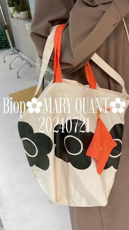 靚到爆 MARY QUANT & Biop tote bag (Z155)