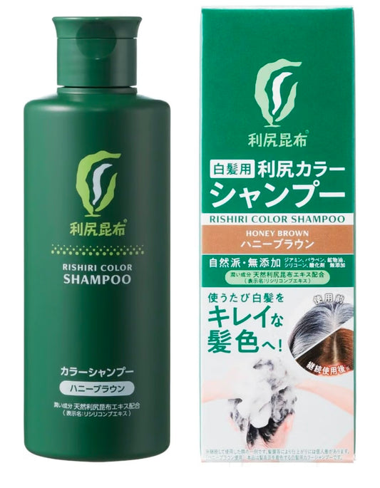 日本製：Sastty 利尻昆布｜白髮專用天然植物染髮洗髮水 200ml (B3920)