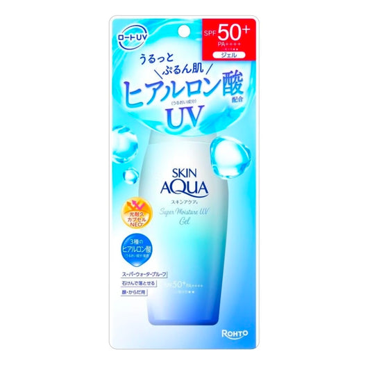 日本製：ROHTO 樂敦 Skin Aqua 超保濕水感防曬啫喱 110g （B3806)